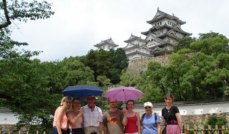 Himeji Castle in the heat of summer, Essential Honshu 2007